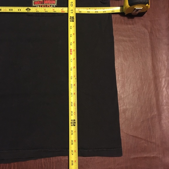 Vtg 80s/90s Harley Pocket Tee Roaming Free Eagle XL - Picture 9 of 9